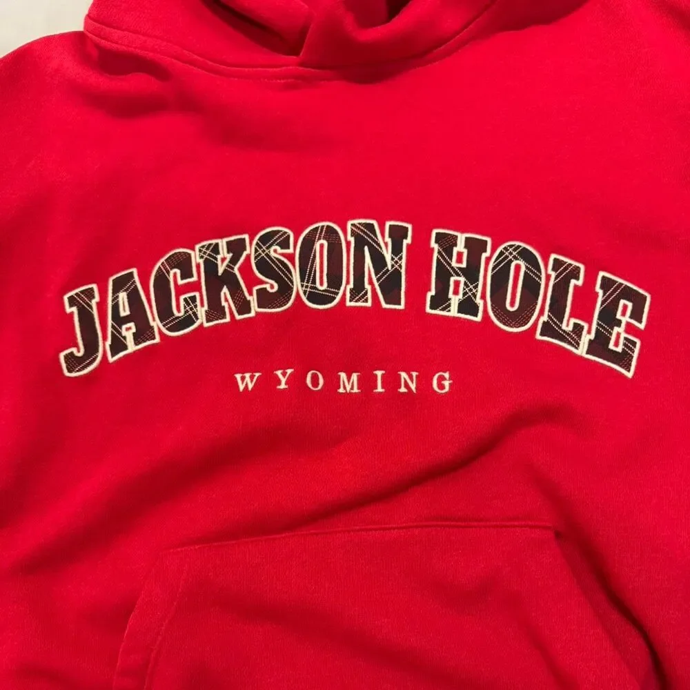 Wild-fable Women's Red Hoodie - Picture 5 of 5